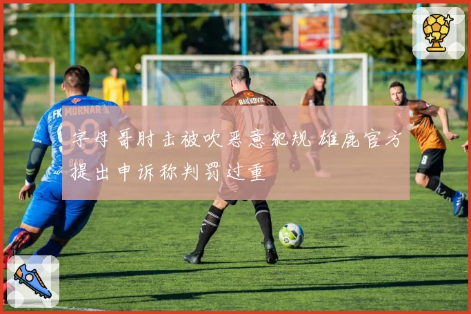 字母哥肘击被吹恶意犯规 雄鹿官方提出申诉称判罚过重