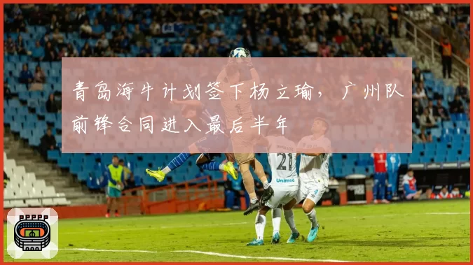 青岛海牛计划签下杨立瑜，广州队前锋合同进入最后半年